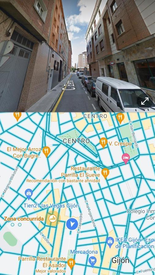 Apartamento De 2 Habitaciones A Un Paso De Begona Gijon Ngoại thất bức ảnh